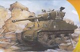 Модель, сборная, Dragon, Танк, M4A2(76)W, Red Army, 1:72
