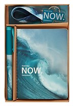 Набор канцелярский (ручка+записная книжка А6) "Yesterday NOW Tomorrow. Волна"