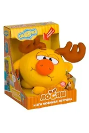 Сувенир, Игрушка, Смешарики, Лосяш, с книгой, звуковая