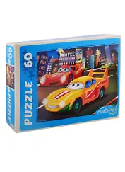 Пазл Гонщики Рыжий кот 60 элементов П60-8433