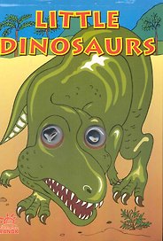 Раскраски с глазками Little Dinosaurs (динозавр)