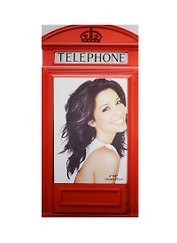 Фоторамка для фото 10х15 Red Telephone (13х25) (пластик) (8155015)