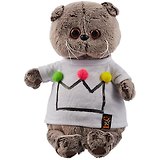 Мягкая игрушка Басик в футболке с короной (19 см) (Ks19-175)