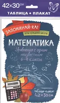 Математика.Уравнения с одним неизвестным