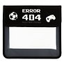 Папка для тетрадей А5 "Game error" 2отд., пластик, липучка.