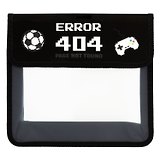Папка для тетрадей А5 "Game error" 2отд., пластик, липучка.