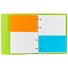 Тетрадь на кольцах в клетку Stila, Neon Green, 120 листов - 1