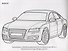 Audi. Раскраска - 2