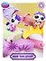 Игровой набор Littlest Pet Shop, "Пара друзей Модные полосочки", 2 фигурки Кошка и Зебра, подарочная упаковка, 4+ - 1