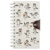 Блокнот «Raccoons life», 196 листов, 10.5 х 18.5 см