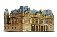 Сборная модель «Вокзал Сен-Лазар», Умная бумага (301)