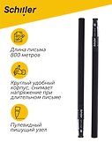 Ручки шариковые черные 12шт "Slim Glide" 0,7мм, Schiller - 1