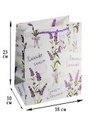 Пакет подарочный бумажный А5 "Lavender is love" - 1