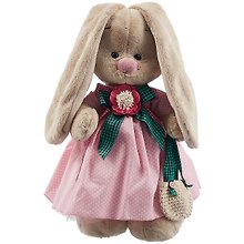 Игрушка мягкая Budi Basa, Зайка Ми Розовая дымка (большой) StM-329
