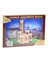 Тибетский домик 4 (PH074) (6/20) (сборная деревянная модель)
