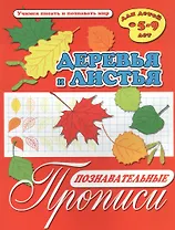 Деревья и листья. Познавательные прописи. Для детей 5-9 лет