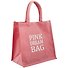 Сумка джутовая S Pink dream bag (30х30х18) (ДЖ2019-4) - 0