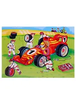 Игра Дрофа-Медиа Разрезные картинки Гоночная машина