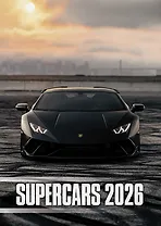 Календарь 2026г 370*560 "Supercars (Суперкары)" настенный, на спирали