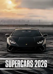 Календарь 2026г 370*560 "Supercars (Суперкары)" настенный, на спирали