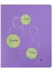 Тетрадь в клетку Listoff, "Total Lilac. Bubbles", 48 листов, в ассортименте