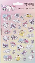 Наклейки объемные 110х200 "Хеллоу Китти и друзья-3"