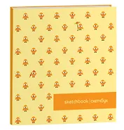 Альбом для рисования (170*170мм) 40л. Be Smart Коллекция "Tweet" клеевое скрепление, 120 г/м2 N1019