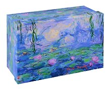 Коробка подарочная "Моне. Водяные лилии" 21*14*9см, картон