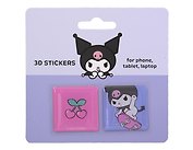 3D стикеры Sanrio Скейт и Вишня (2 шт)