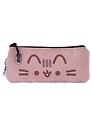 Пенал-косметичка "Pusheen" серый, полиэстер, молния