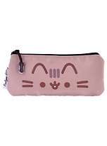 Пенал-косметичка "Pusheen" серый, полиэстер, молния