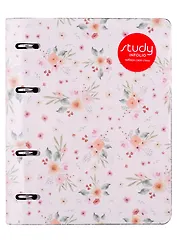 Тетрадь на кольцах в клетку Be Smart, Country, 120 листов, молочная