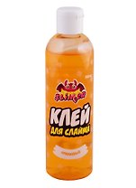 Клей для слайма ТМ Slimer оранжевый, 250 мл
