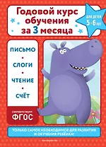 Годовой курс обучения за три месяца: для детей 5-6 лет