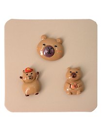 Джибитсы Капибары (3шт) (ПВХ) (12-18031-202506-GB27)