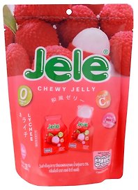 Мармеладное желе "JELE CHEWY JELLY" со вкусом личи в саше (18г*6шт), 108г
