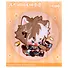 Значок Genshin Impact Chibi Character Cloth Badge Canine Warrior Gorou - 0