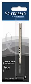 Стержень роллер Waterman/Ватерман Refill RB (1964019) F черный чернила
