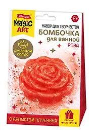 Набор для опытов "Шипучие бомбочки. Роза"