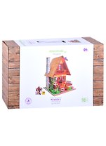 Сборная модель Румбокс MiniHouse На даче (22х22х28см)