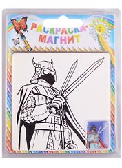 Раскраска-магнит Мультфильмы (D-22) (блистер)