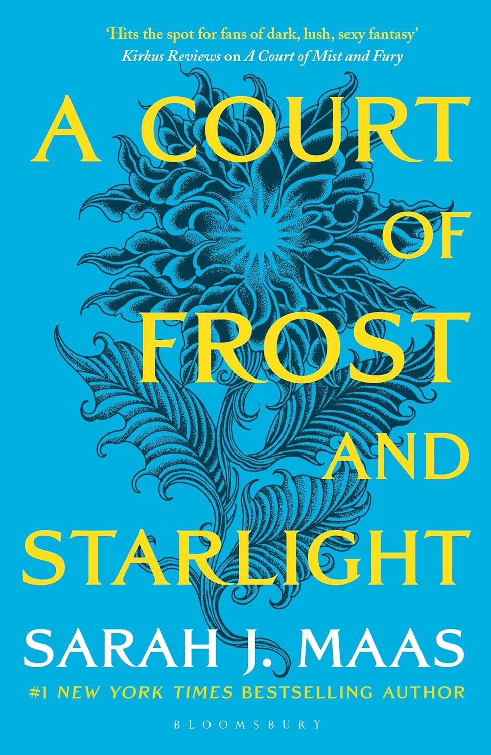 Обложка книги «A Court of Frost and Starlight Sarah J. Maas Королевство стужи и звездного света Сара Дж Маас / Книги на английском языке»