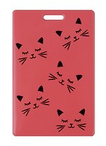 Чехол для карточек Котики с закрытыми глазками (ДГ2019-187)