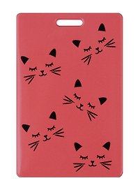 Чехол для карточек Котики с закрытыми глазками (ДГ2019-187)