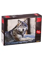 Пазл 3D Prime 3D 500 эл. Волк (Grey Wolf )