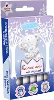 Восковые мелки 6 цветов Me to You 6*13см
