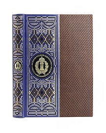 История русской адвокатуры. Книга в коллекционном кожаном инкрустированном переплете ручной работы с окрашенным и золоченым обрезом и многоцветным тиснением. Синяя.