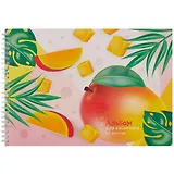 Альбом для рисования Listoff, "Манго", А4, 40 листов, на гребне