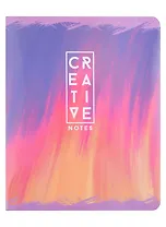 Тетрадь в клетку Listoff, Creative, 96 листов, в ассортименте