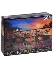 Пазл 500 Konigspuzzle Доминик Дэвисон Мост Понте Веккьо (МГК500-8343) (коробка)